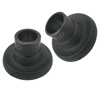 Thumbnail for Kingston Brass SRP315 Edenscape Brass Shower Rod Base, Oil Rubbed Bronze - BNGBath