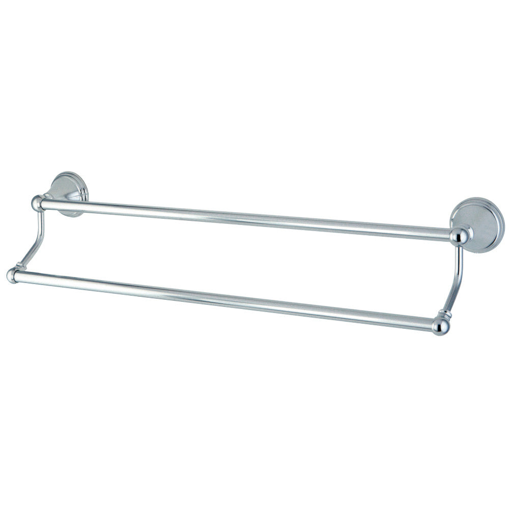 Kingston Brass BA297318C Governor 18" Dual Towel Bar, Polished Chrome - BNGBath