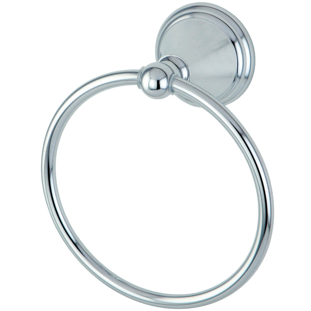 Kingston Brass BA2974C Governor Towel Ring, Polished Chrome - BNGBath