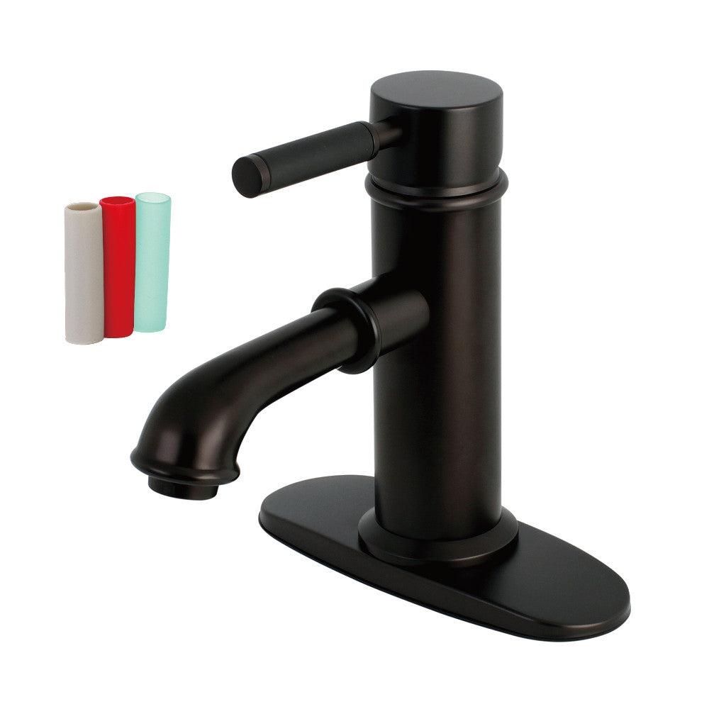 Kingston Brass KS7415DKL Kaiser Single-Handle Bathroom Faucet, Oil Rubbed Bronze - BNGBath