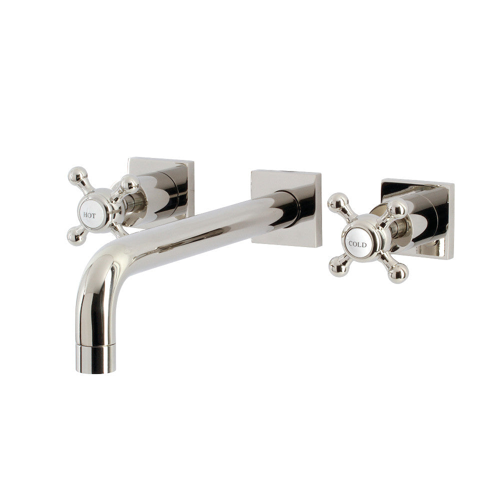 Kingston Brass KS6026BX Metropolitan Wall Mount Tub Faucet, Polished Nickel - BNGBath