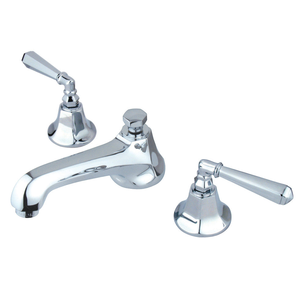 Kingston Brass KS4461HL 8 in. Widespread Bathroom Faucet, Polished Chrome - BNGBath