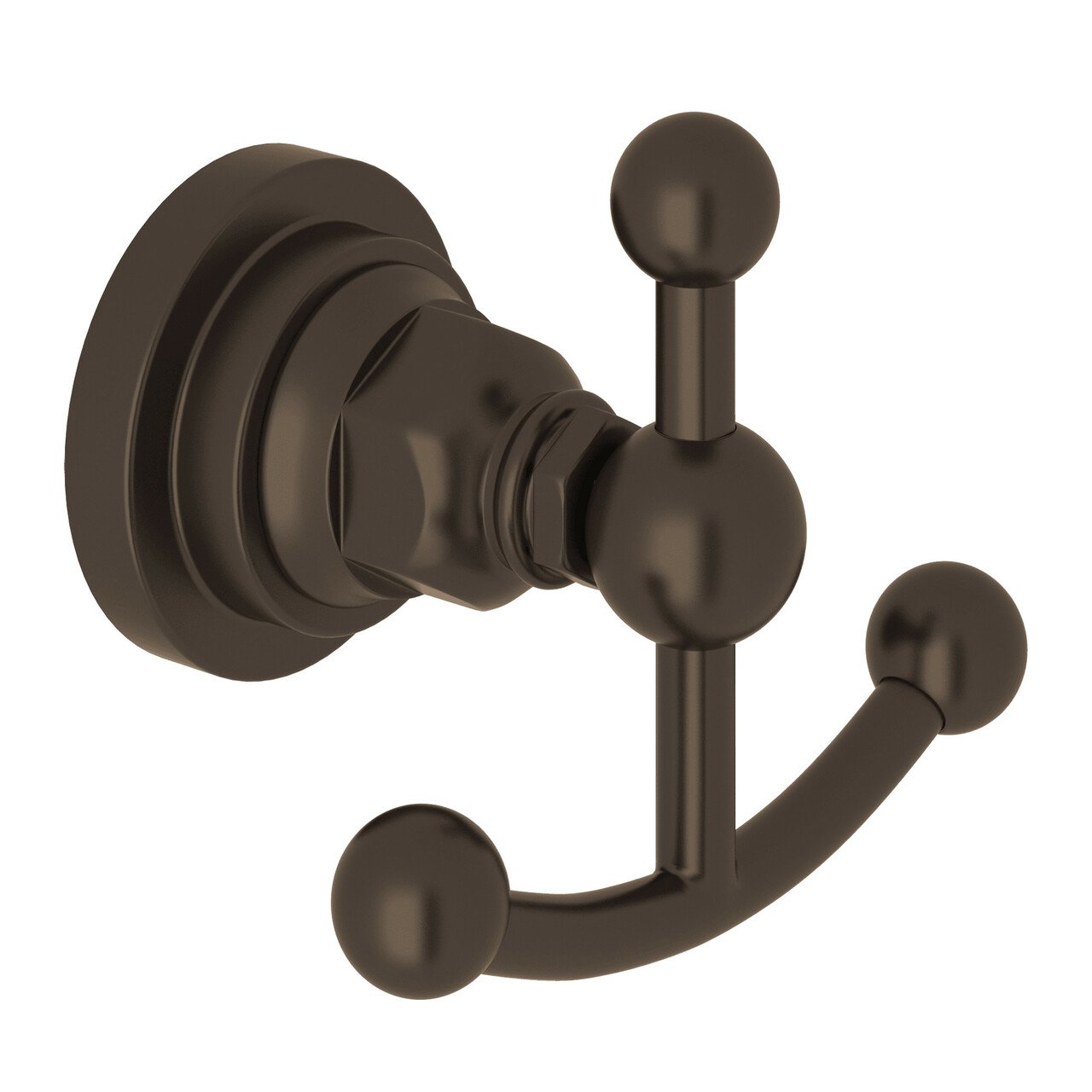 ROHL San Giovanni Wall Mount Double Robe Hook - BNGBath