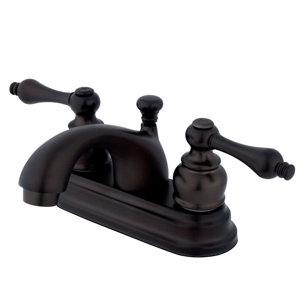 Kingston Brass KB2605AL 4 in. Centerset Bathroom Faucet, Oil Rubbed Bronze - BNGBath