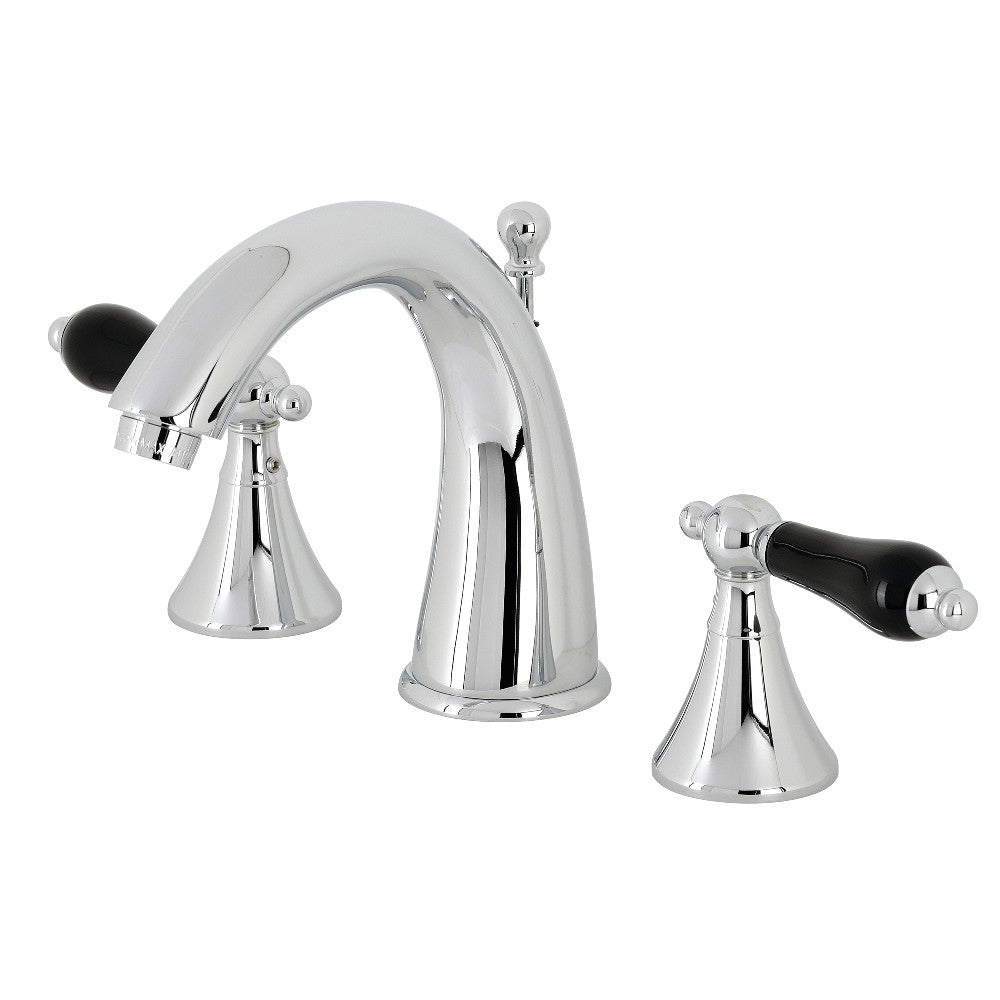 Kingston Brass KS2971PKL Duchess Widespread Bathroom Faucet with Brass Pop-Up, Polished Chrome - BNGBath