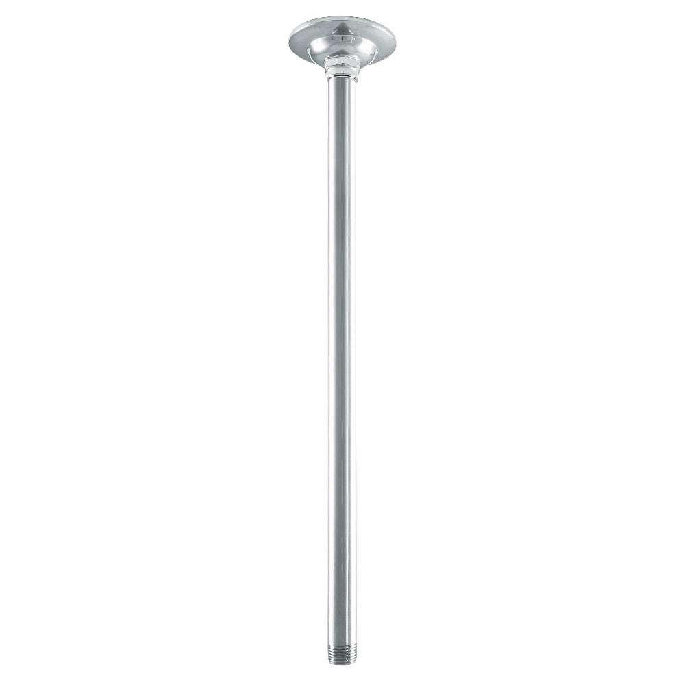 Kingston Brass K217A1 Trimscape 17" Rain Drop Shower Arm, Polished Chrome - BNGBath