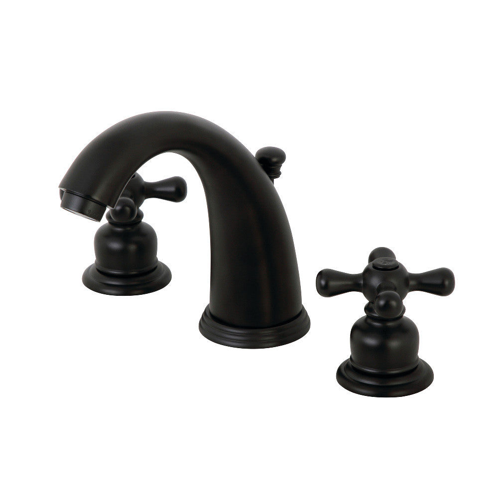 Kingston Brass KB980AX Victorian 2-Handle 8 in. Widespread Bathroom Faucet, Matte Black - BNGBath