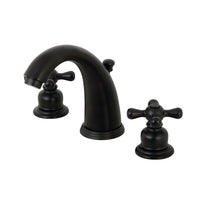 Thumbnail for Kingston Brass KB980AX Victorian 2-Handle 8 in. Widespread Bathroom Faucet, Matte Black - BNGBath