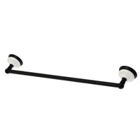 Thumbnail for Kingston Brass BA1111MB Victorian 24-Inch Towel Bar, Matte Black - BNGBath