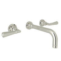 Thumbnail for ROHL San Giovanni Wall Mount Widespread Bathroom Faucet - BNGBath