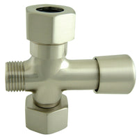 Thumbnail for Kingston Brass ABT1060-8 Vintage Shower Diverter, Brushed Nickel - BNGBath