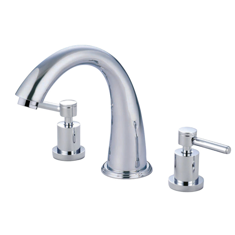 Kingston Brass KS2361DL Concord Roman Tub Faucet, Polished Chrome - BNGBath