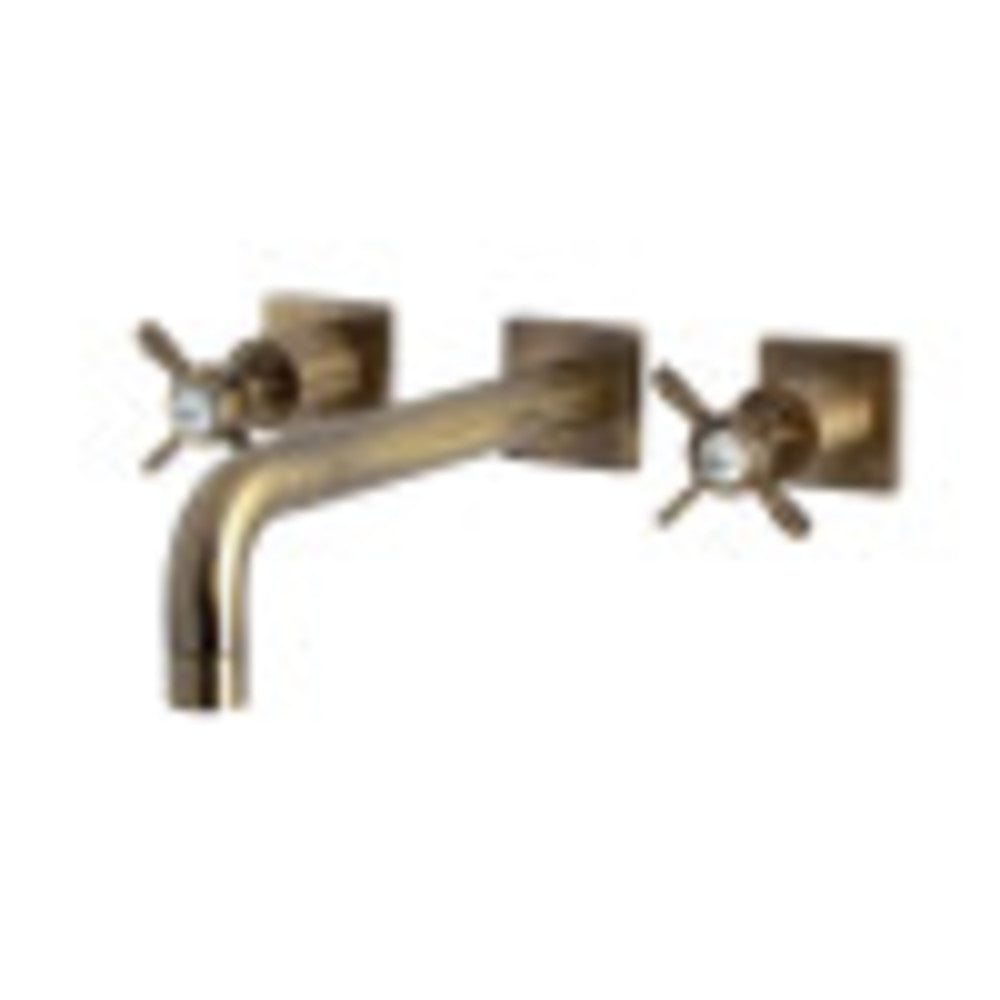 Kingston Brass KS6023BEX Essex Wall Mount Tub Faucet, Antique Brass - BNGBath