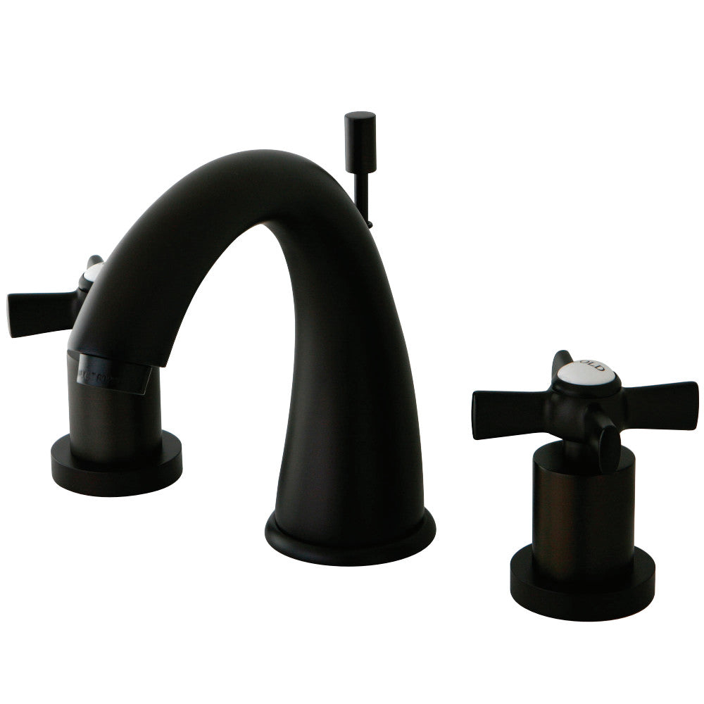 Kingston Brass KS2965ZX 8 in. Widespread Bathroom Faucet, Oil Rubbed Bronze - BNGBath