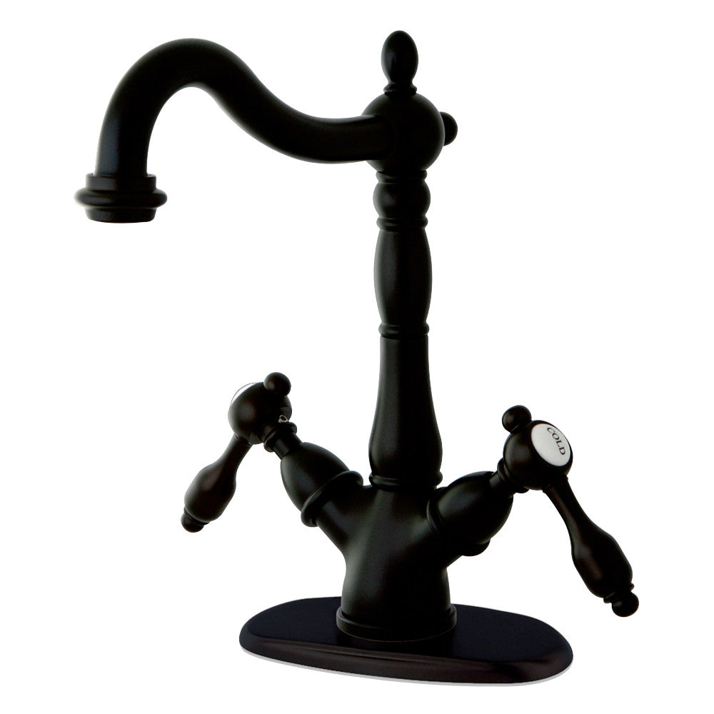 Kingston Brass KS1495TAL Vessel Sink Faucet, Oil Rubbed Bronze - BNGBath