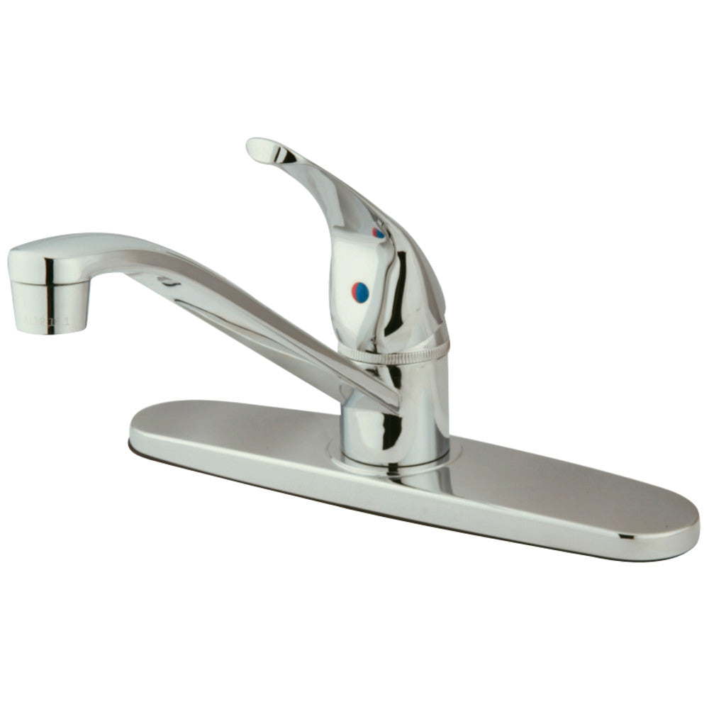 Kingston Brass KB5710 Chatham Single-Handle Centerset Kitchen Faucet, Polished Chrome - BNGBath