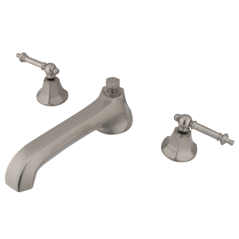 Kingston Brass KS4308TL Metropolitan Roman Tub Faucet, Brushed Nickel - BNGBath