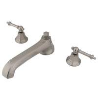 Thumbnail for Kingston Brass KS4308TL Metropolitan Roman Tub Faucet, Brushed Nickel - BNGBath