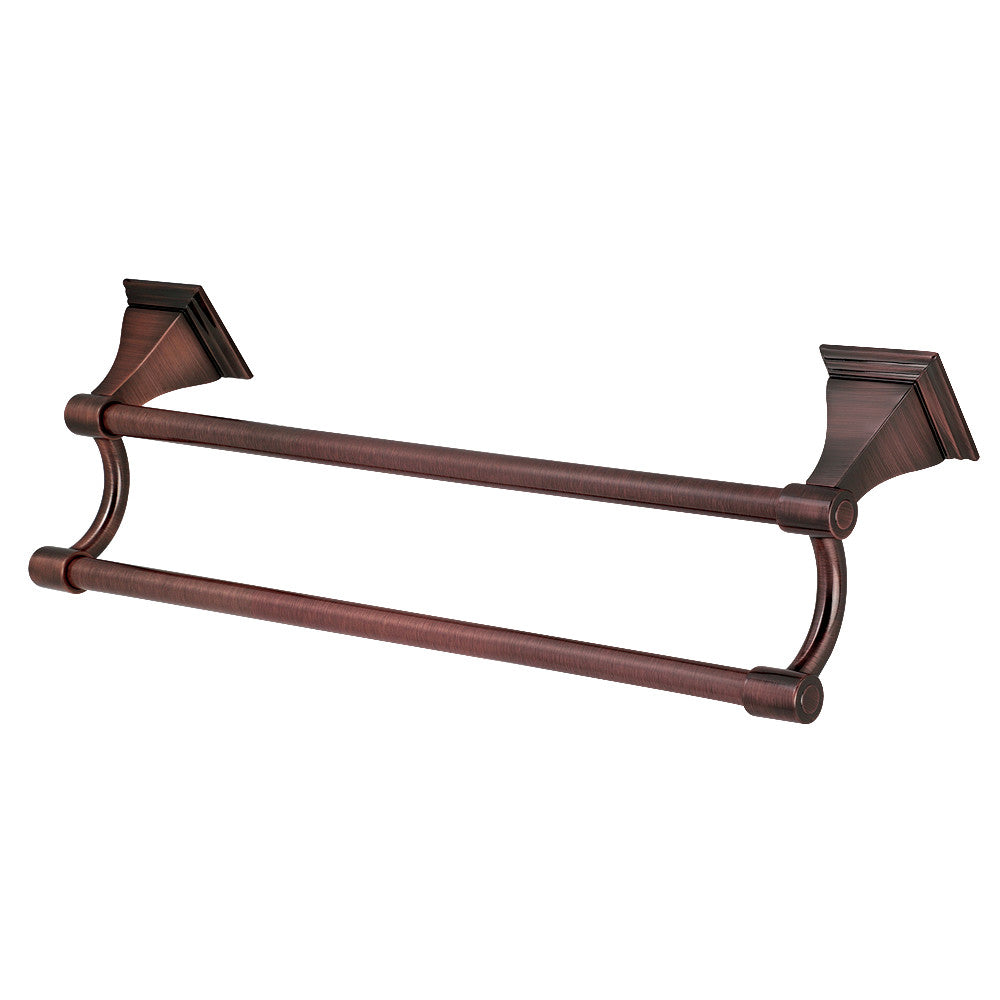 Kingston Brass BAH612318AC Monarch 18-Inch Dual Towel Bar, Antique Copper - BNGBath