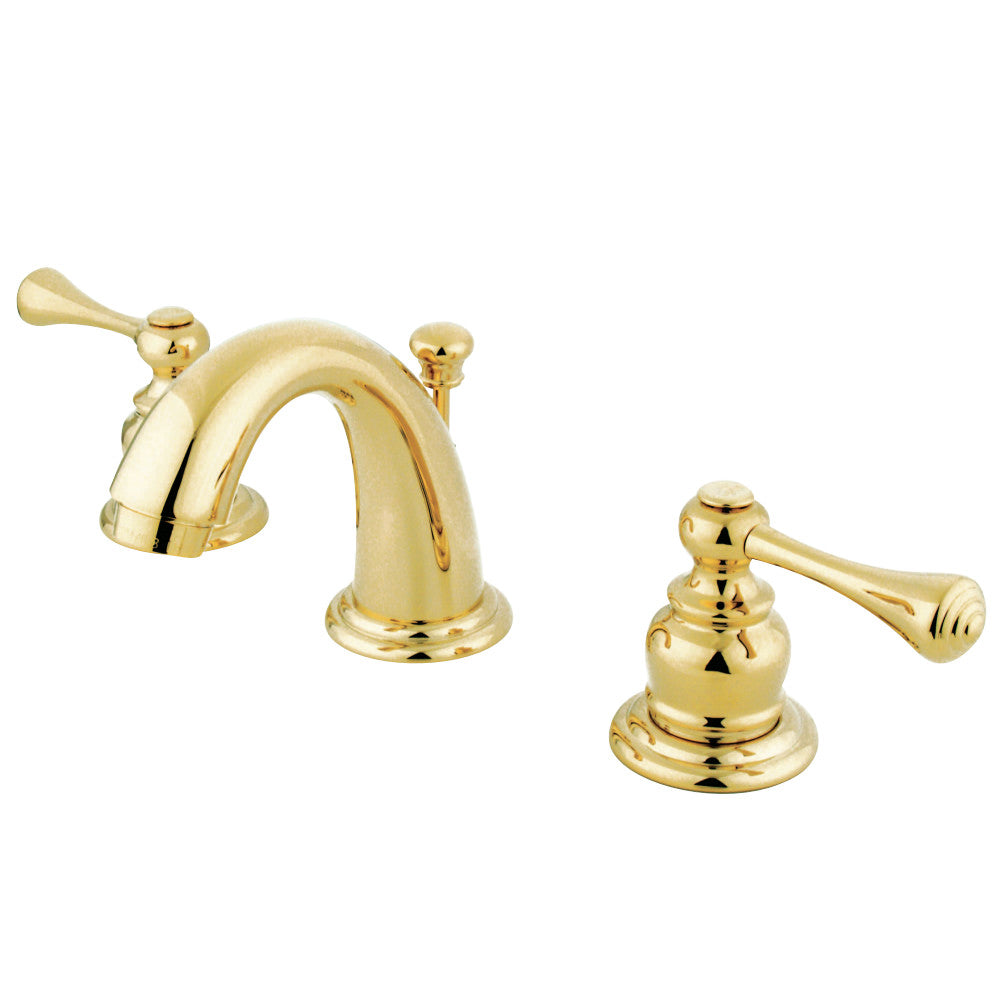 Kingston Brass GKB912BL Vintage Widespread Bathroom Faucet, Polished Brass - BNGBath