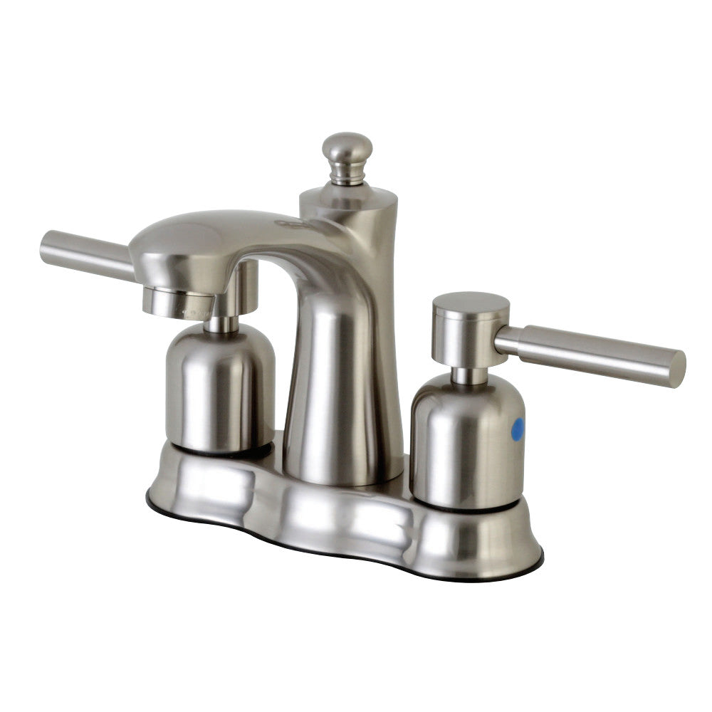 Kingston Brass FB7618DL 4 in. Centerset Bathroom Faucet, Brushed Nickel - BNGBath