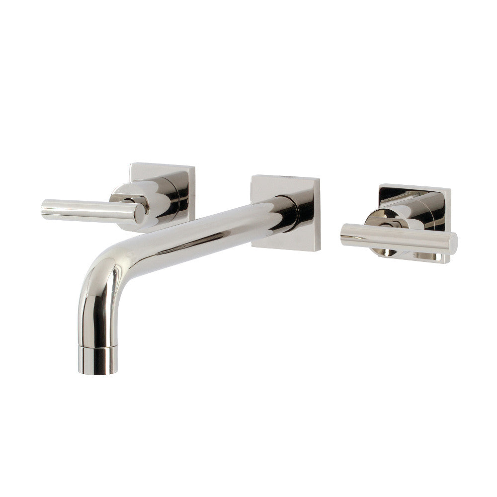 Kingston Brass KS6026CML Manhattan Wall Mount Tub Faucet, Polished Nickel - BNGBath