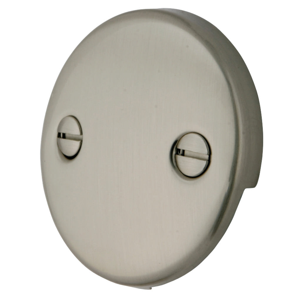 Kingston Brass DTT108 Bath Tub Overflow Plate, Brushed Nickel - BNGBath