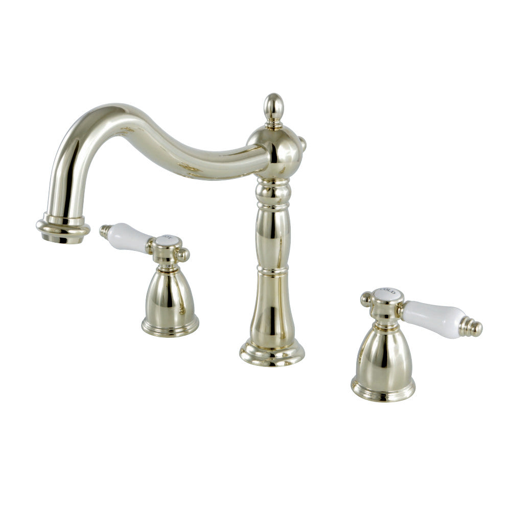 Kingston Brass KS1342BPL Bel-Air Roman Tub Faucet, Polished Brass - BNGBath