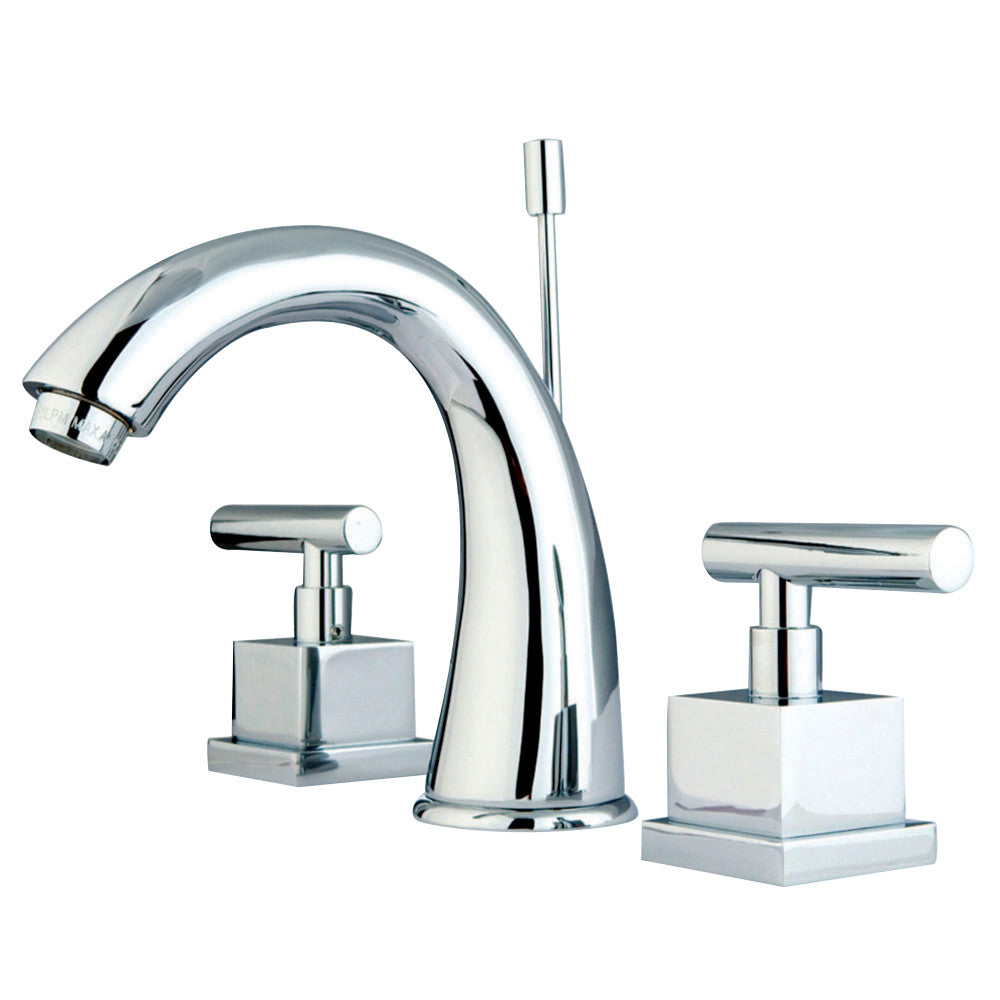 Kingston Brass KS2961CQL 8 in. Widespread Bathroom Faucet, Polished Chrome - BNGBath