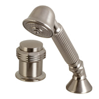 Thumbnail for Kingston Brass KSK2248MRTR Transfer Valve Set for Roman Tub Filler, Brushed Nickel - BNGBath