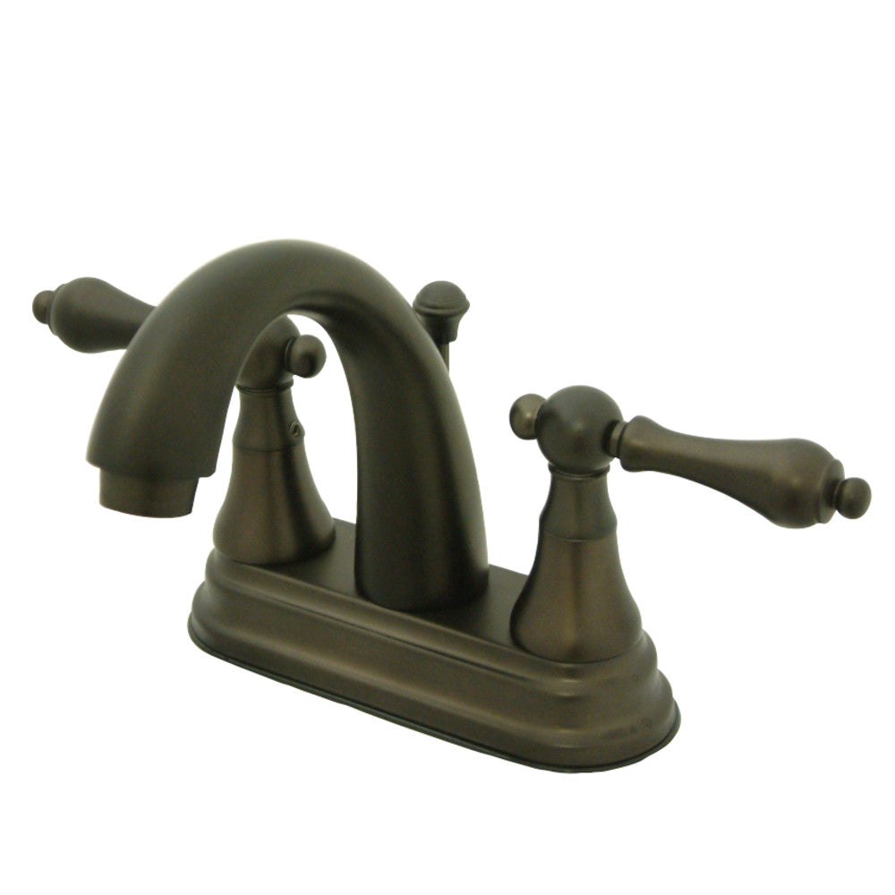 Kingston Brass KS7615AL 4 in. Centerset Bathroom Faucet, Oil Rubbed Bronze - BNGBath