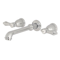 Thumbnail for Kingston Brass KS7121BAL Wall Mount Bathroom Faucet, Polished Chrome - BNGBath