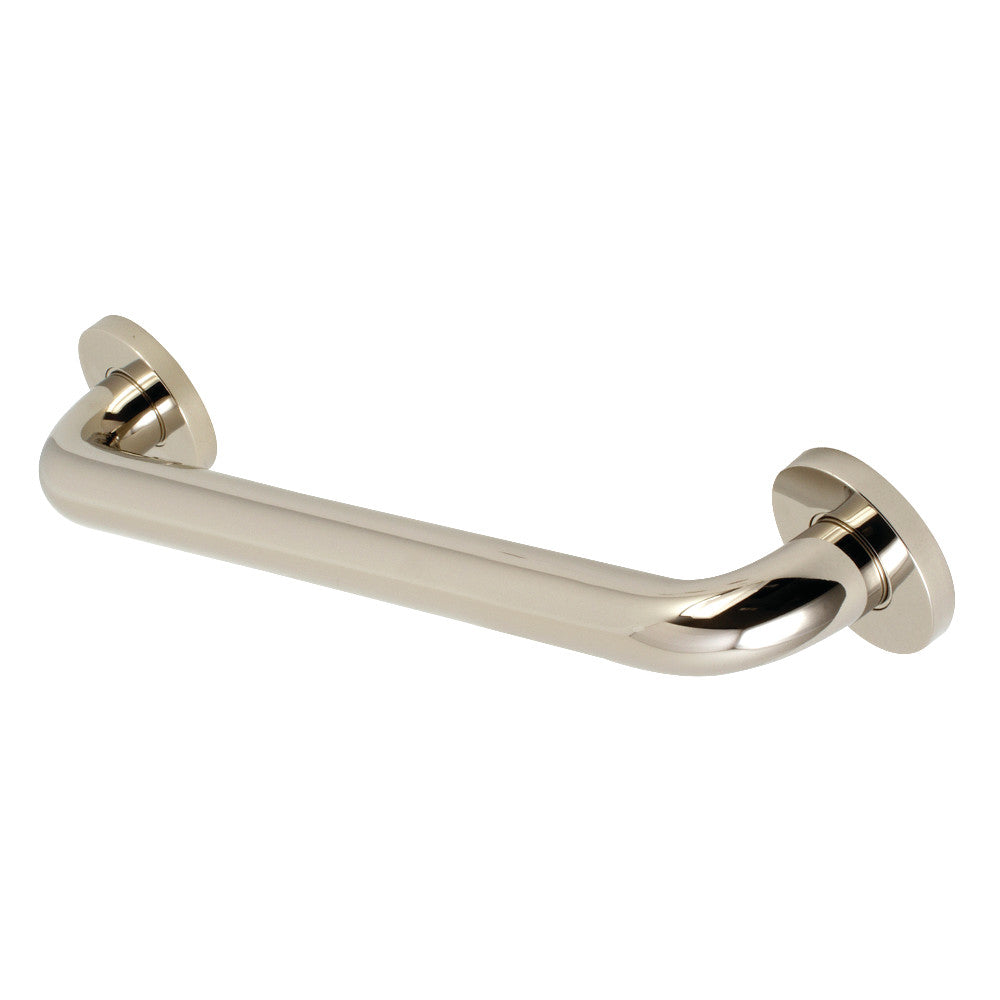 Kingston Brass DR514126 Meridian 12" Grab Bar, 1-1/4" Diameter, Polished Nickel - BNGBath