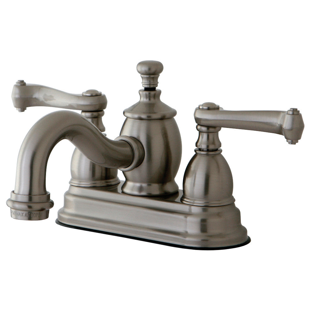 Kingston Brass KS7108FL 4 in. Centerset Bathroom Faucet, Brushed Nickel - BNGBath