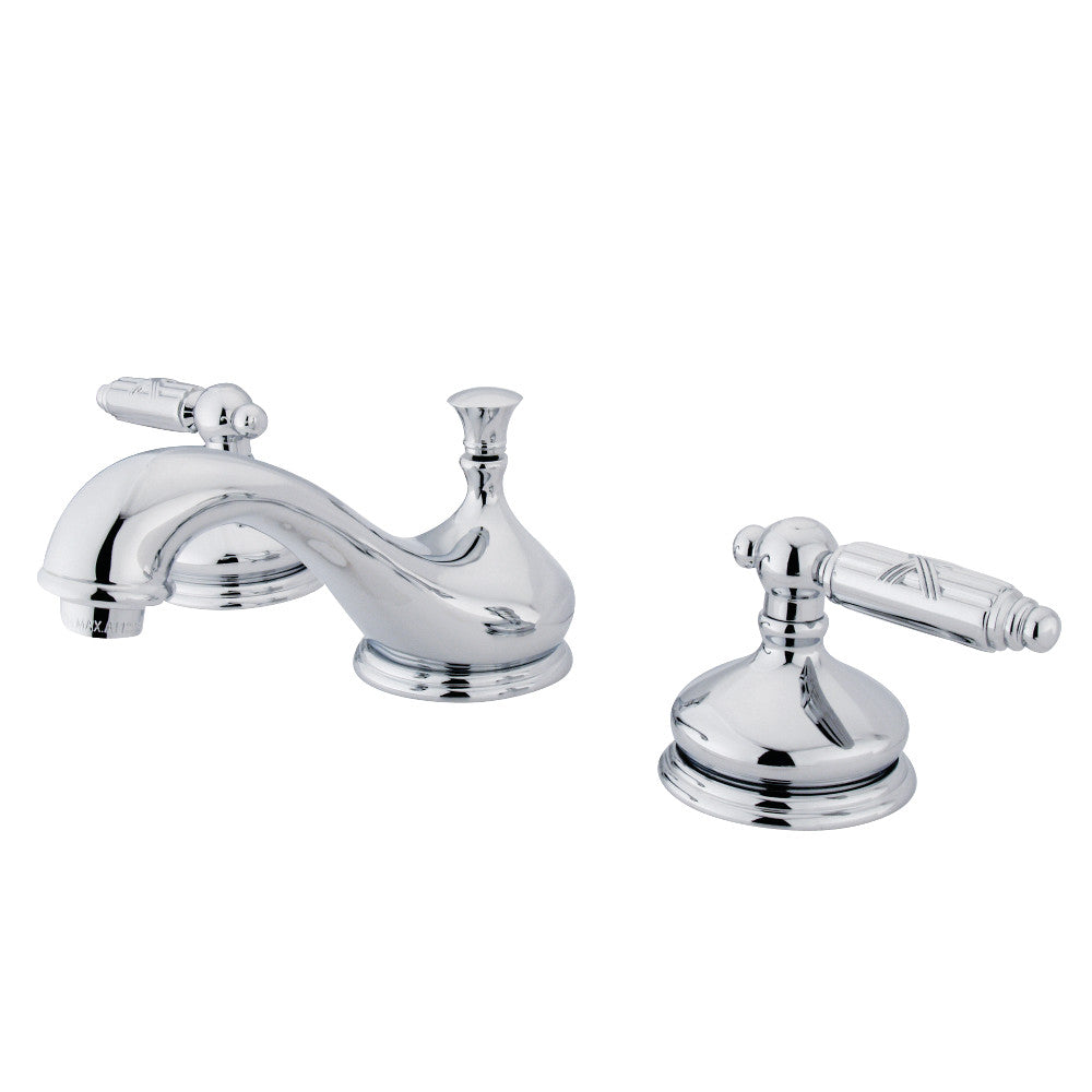 Kingston Brass KS1161GL 8 in. Widespread Bathroom Faucet, Polished Chrome - BNGBath