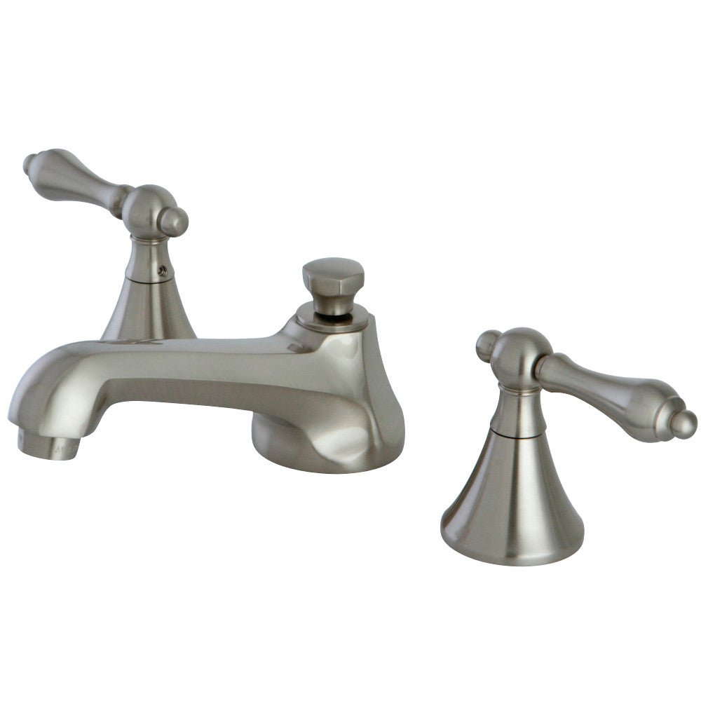 Kingston Brass KS4478AL 8 in. Widespread Bathroom Faucet, Brushed Nickel - BNGBath