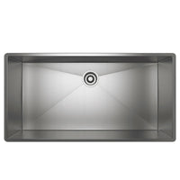 Thumbnail for ROHL Forze Single Bowl Stainless Steel Kitchen Sink - BNGBath