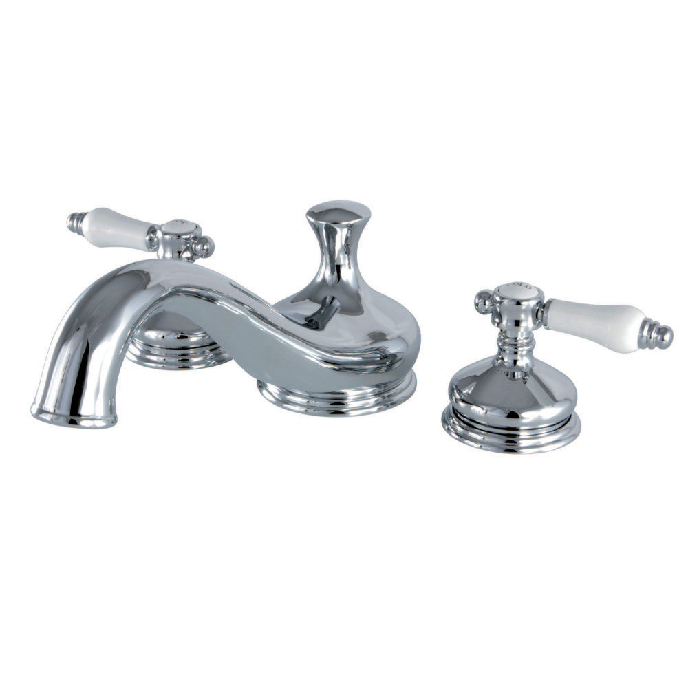 Kingston Brass KS3331BPL Bel-Air Roman Tub Faucet, Polished Chrome - BNGBath