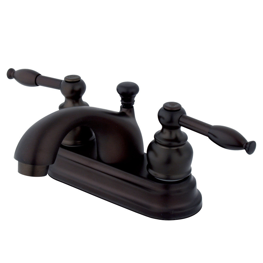 Kingston Brass KB2605KL 4 in. Centerset Bathroom Faucet, Oil Rubbed Bronze - BNGBath