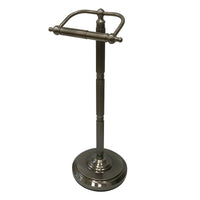 Thumbnail for Kingston Brass CC2104 Georgian Freestanding Toilet Paper Holder, Black Stainless - BNGBath