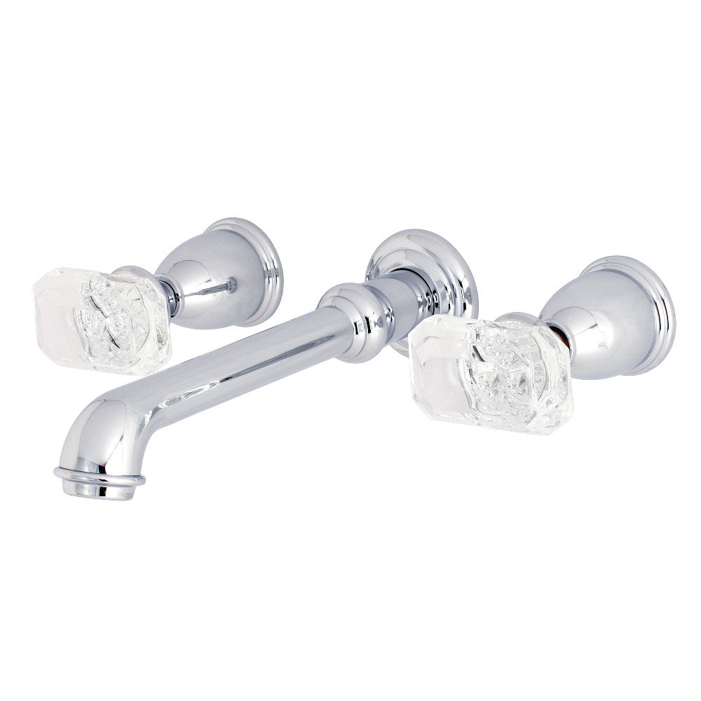 Kingston Brass KS7021KRL Krystal Onyx Wall Mount Roman Tub Faucet, Polished Chrome - BNGBath