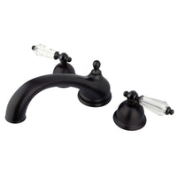 Thumbnail for Kingston Brass KS3355WLL Wilshire Roman Tub Faucet, Oil Rubbed Bronze - BNGBath