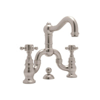 Thumbnail for ROHL Acqui Deck Mount Bridge Bathroom Faucet - BNGBath