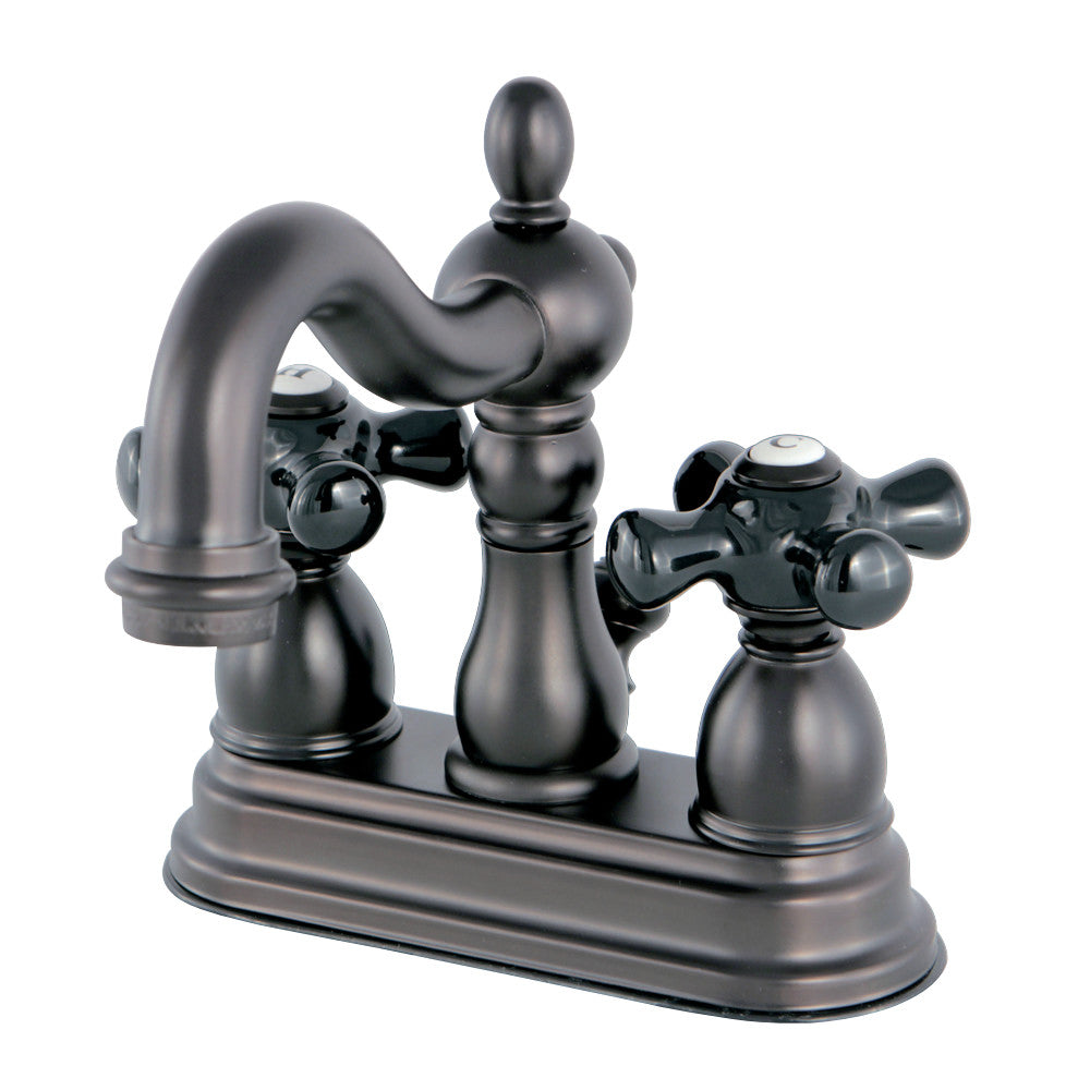 Kingston Brass KS1605PKX 4 in. Centerset Bathroom Faucet, Oil Rubbed Bronze - BNGBath