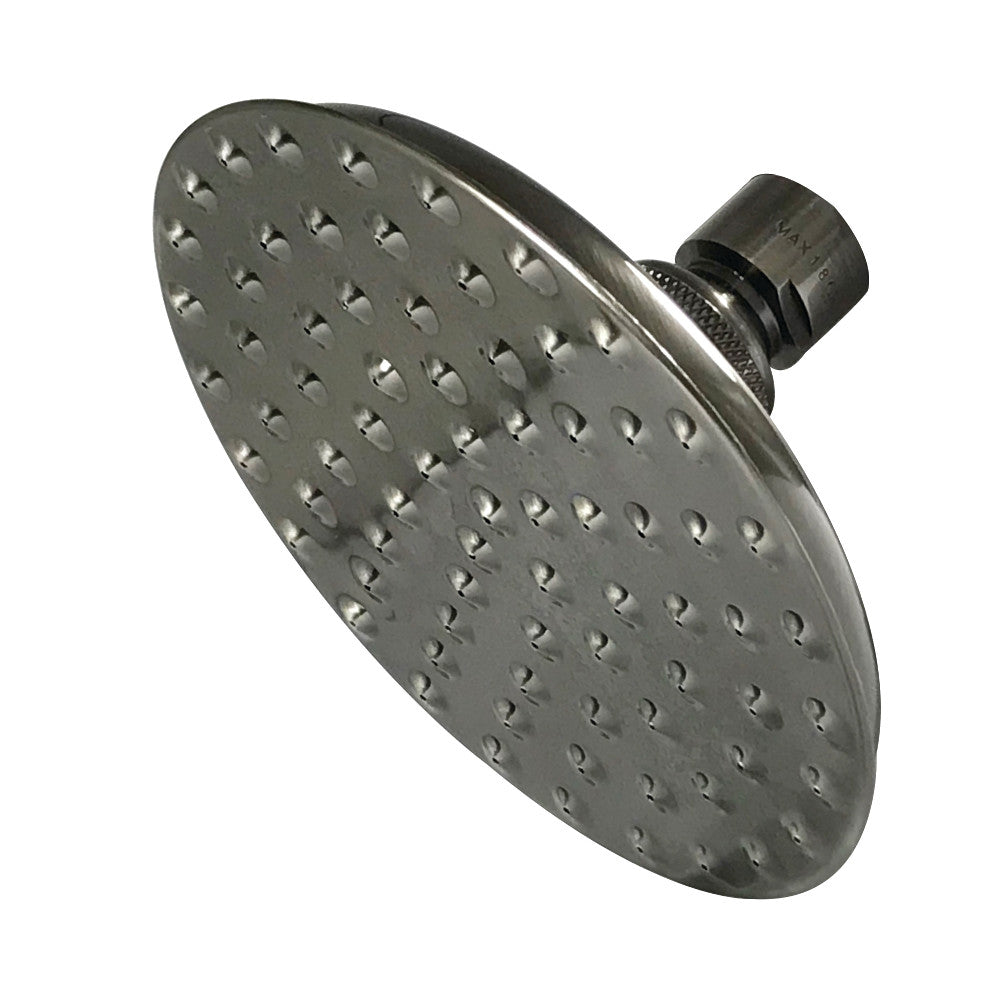 Kingston Brass K135A4 Victorian 5-1/4" Brass Shower Head, Black Stainless - BNGBath