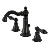 Thumbnail for Fauceture FSC1970AKL Duchess Widespread Bathroom Faucet with Retail Pop-Up, Matte Black - BNGBath