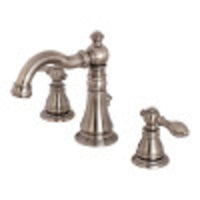 Thumbnail for Fauceture FSC1974ACL American Classic Widespread Bathroom Faucet, Black Stainless - BNGBath