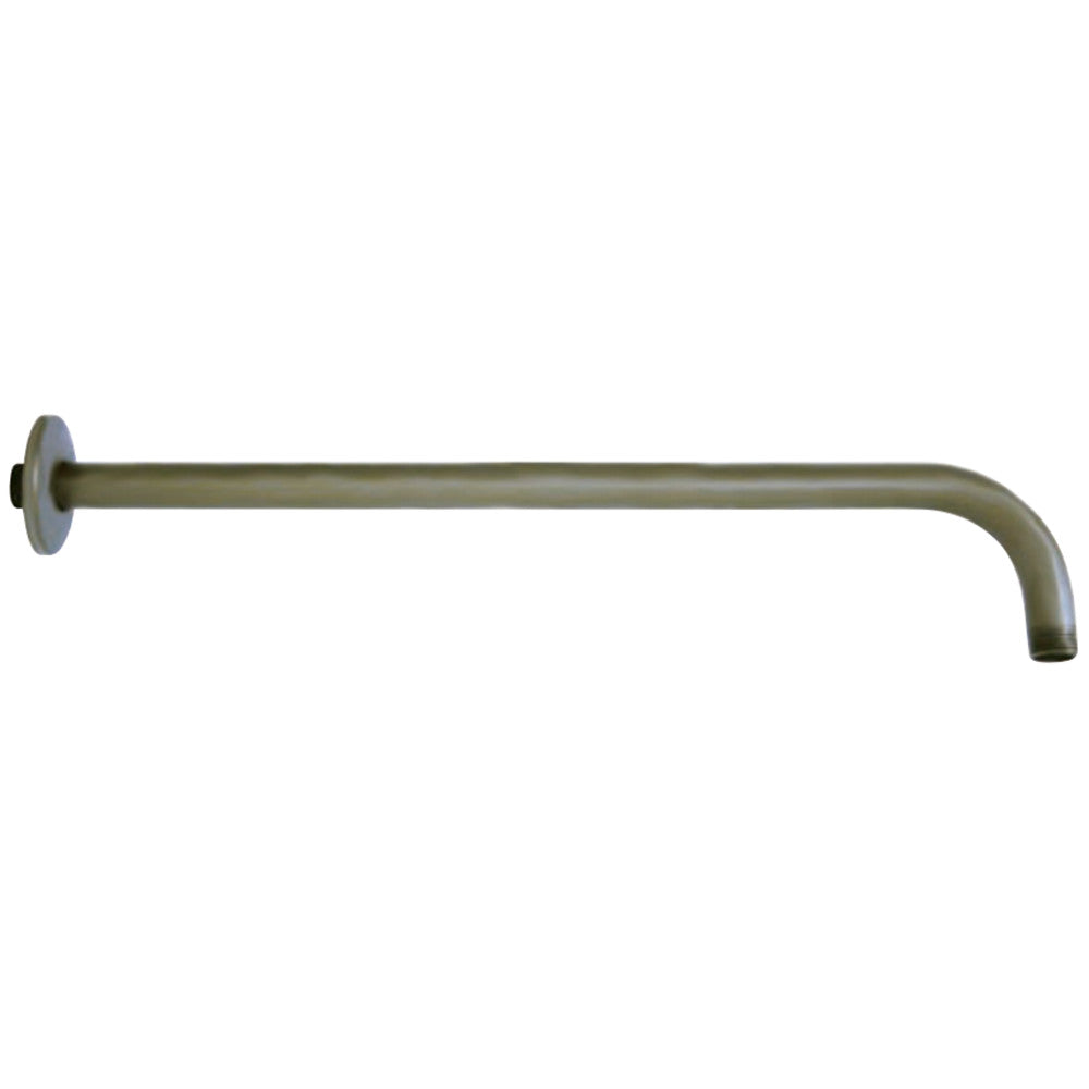 Kingston Brass K117A8 Claremont 17" Rain Drop Shower Arm, Brushed Nickel - BNGBath