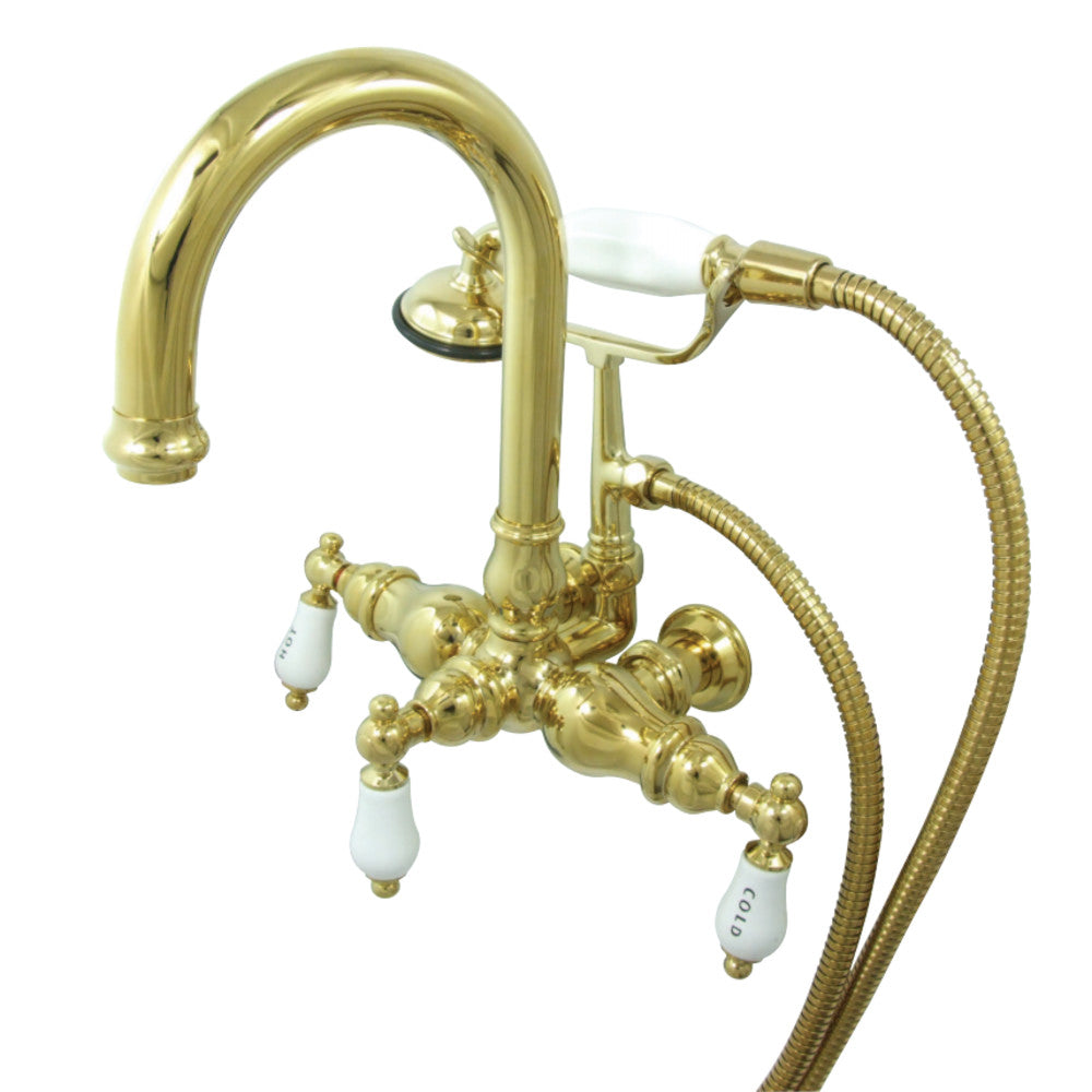 Kingston Brass Vintage Wall-Mount Clawfoot Tub Faucets - BNGBath