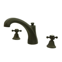 Thumbnail for Kingston Brass KS4325BX Metropolitan Roman Tub Faucet, Oil Rubbed Bronze - BNGBath